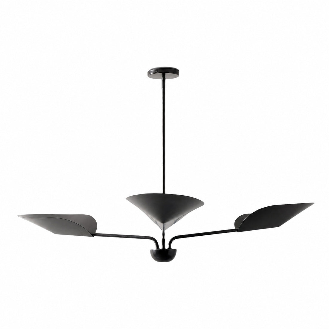 Lutal Bronze Chandelier - Modern Design with Monochromatic Finish