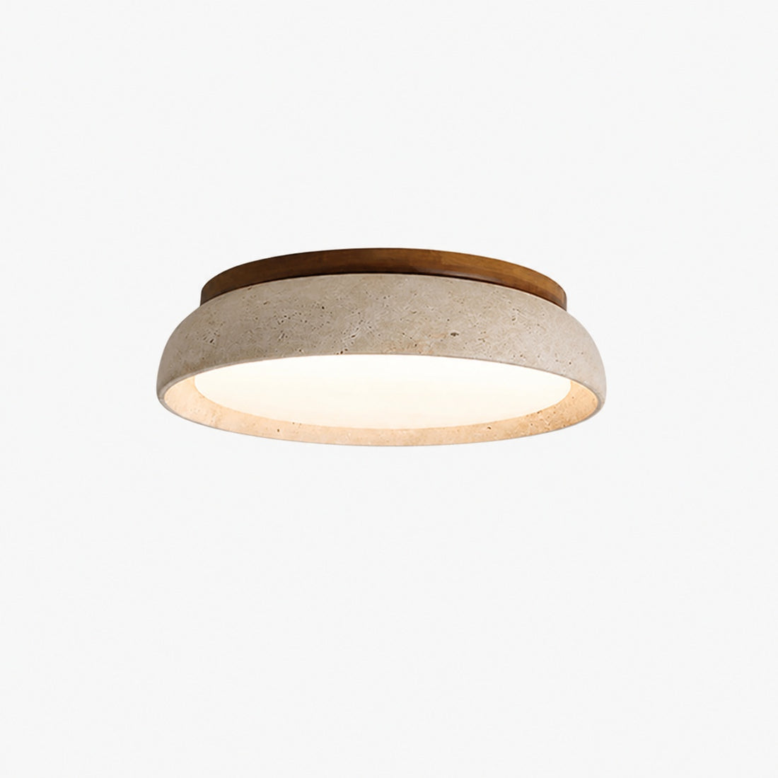 Modern Scandinavian Travertine Ceiling Light