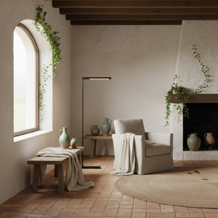 Zorv Metal Task Floor Lamp for Home Office Workstations