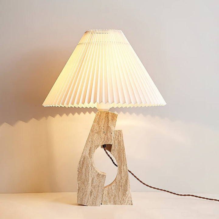 Modern Artistic Stone Pillar Table Lamp