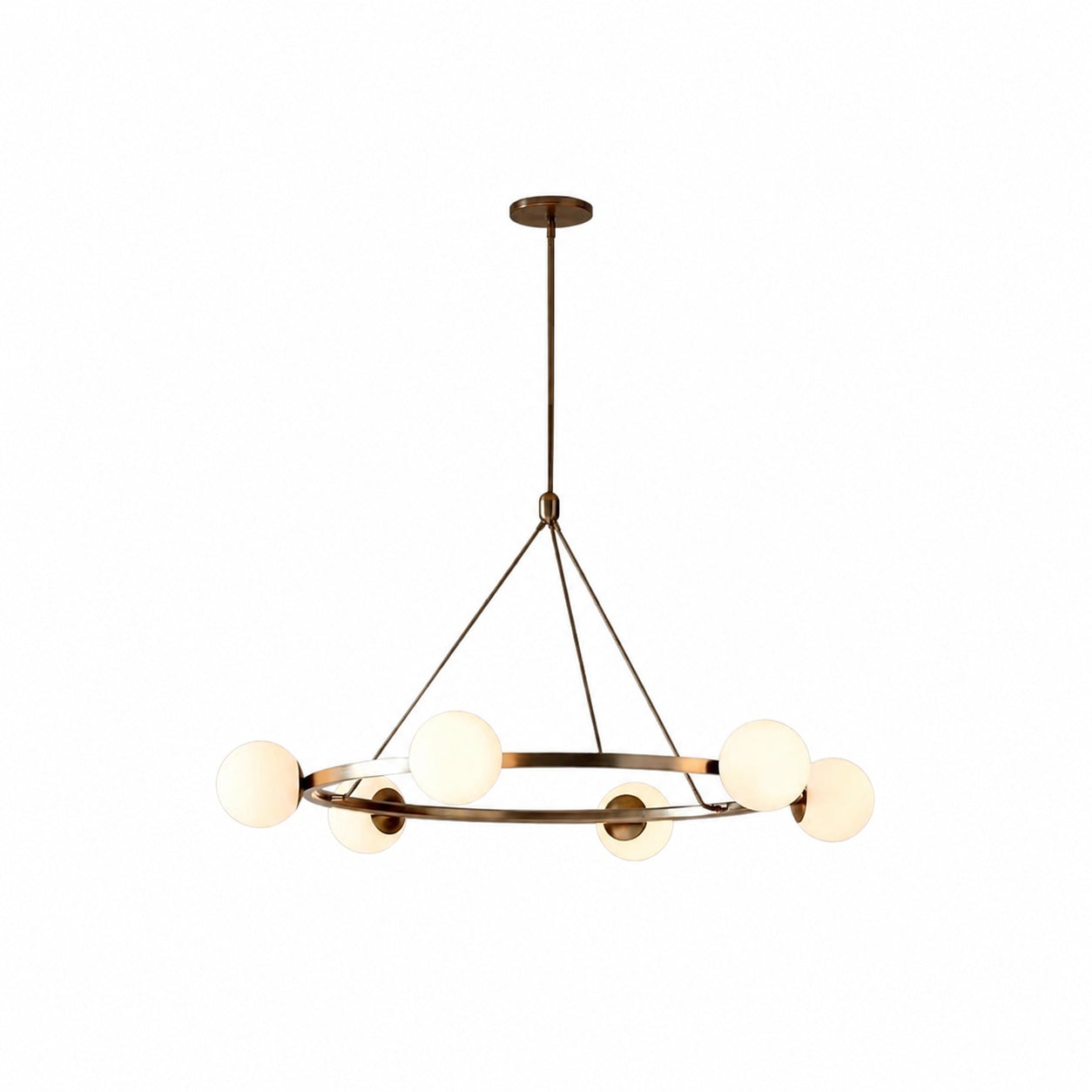 Brelia Round Light Chandelier - Modern Globe Chandelier in Stylish Design