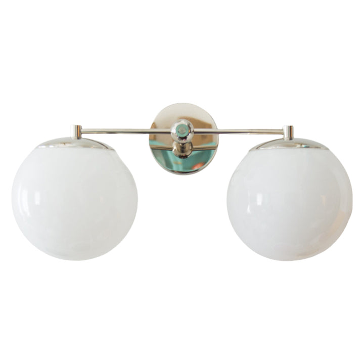 Two Lights Colorful Ernest Sconce - Bubble Pop Vanity Bathroom Sconces