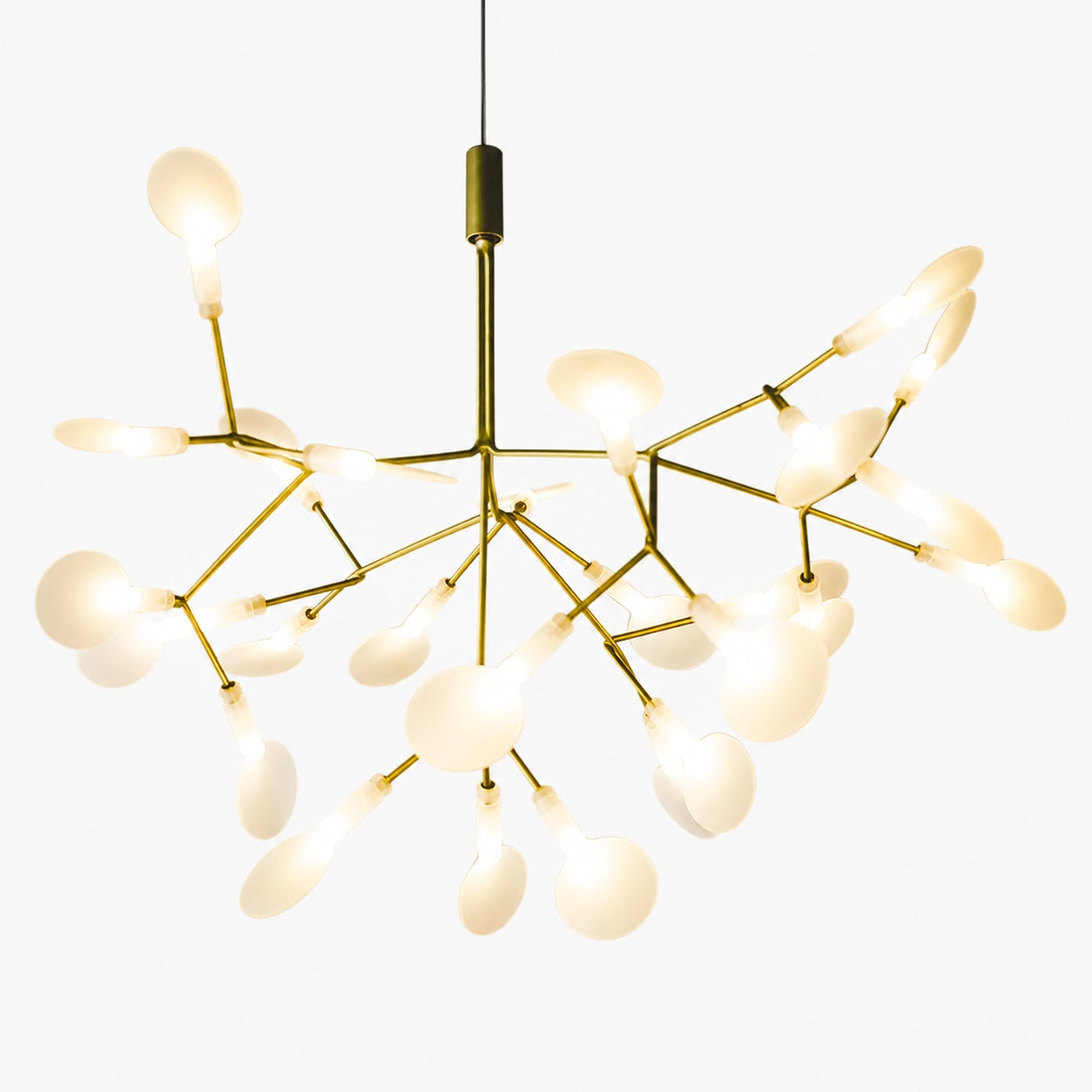 Floresta Artistic Chandelier – Organic Design with Metal and Acrylic for Contemporary Spaces N66
