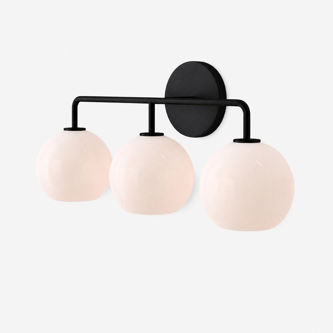 Selvion Artistic Globe Sconce Light - Handcrafted Glass Sculptural Wall Fixture