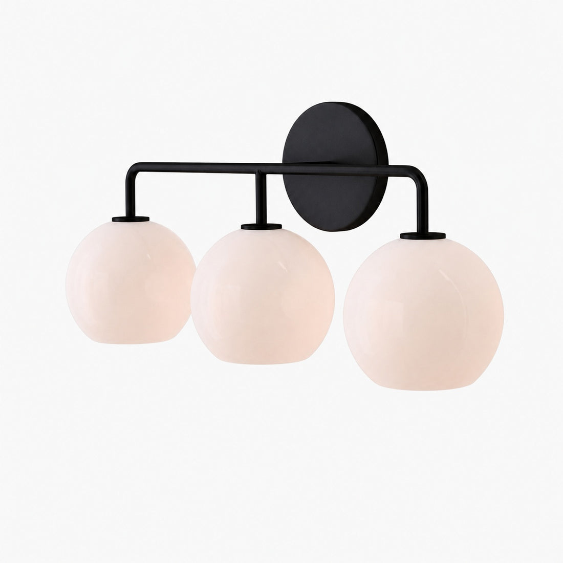 Selvion Artistic Globe Sconce Light - Handcrafted Glass Sculptural Wall Fixture