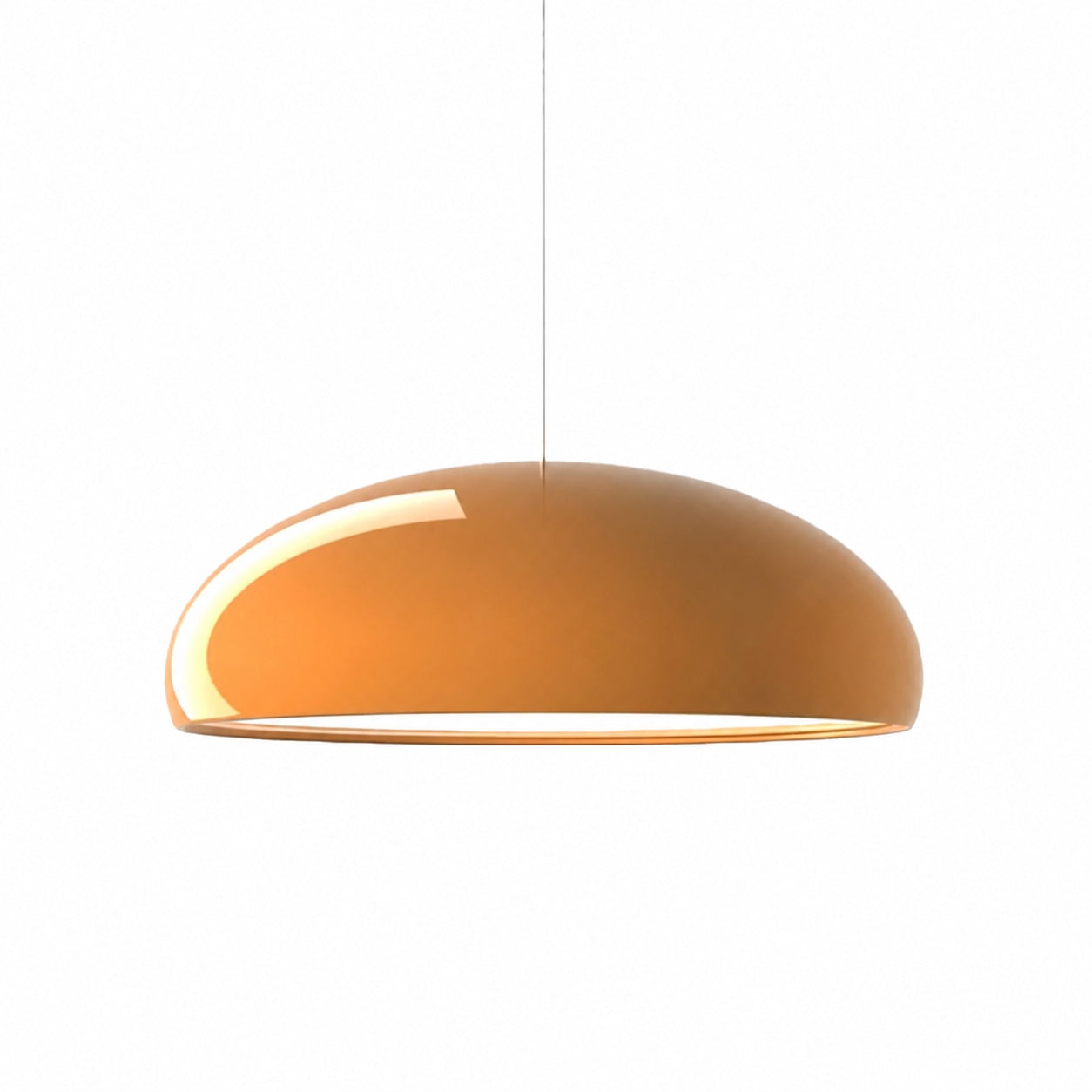 Haelen Colorful Nordic Bowl-Shaped Pendant Light - Modern Bowl Shade Suitable for Dining Room