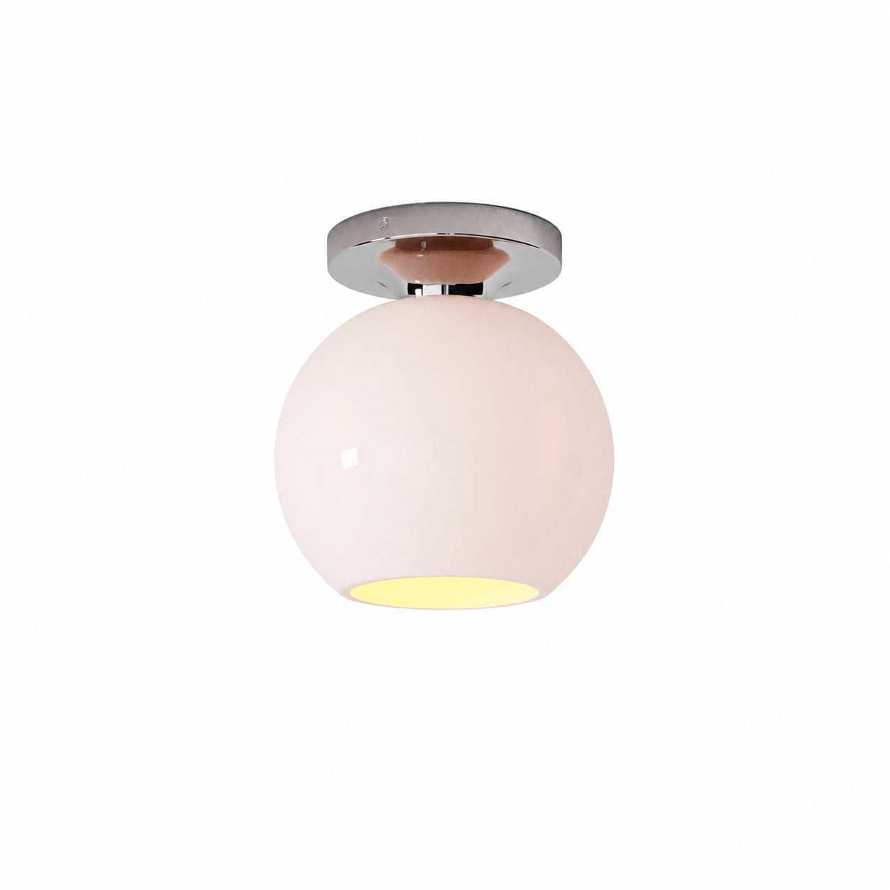 Selvion Modern Globe Pendant Light - Damp-Rated Bathroom Lighting - Luxe Glass Shade