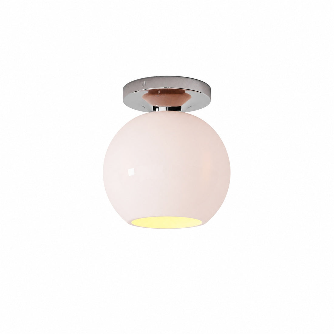Selvion Modern Globe Pendant Light - Damp-Rated Bathroom Lighting - Luxe Glass Shade