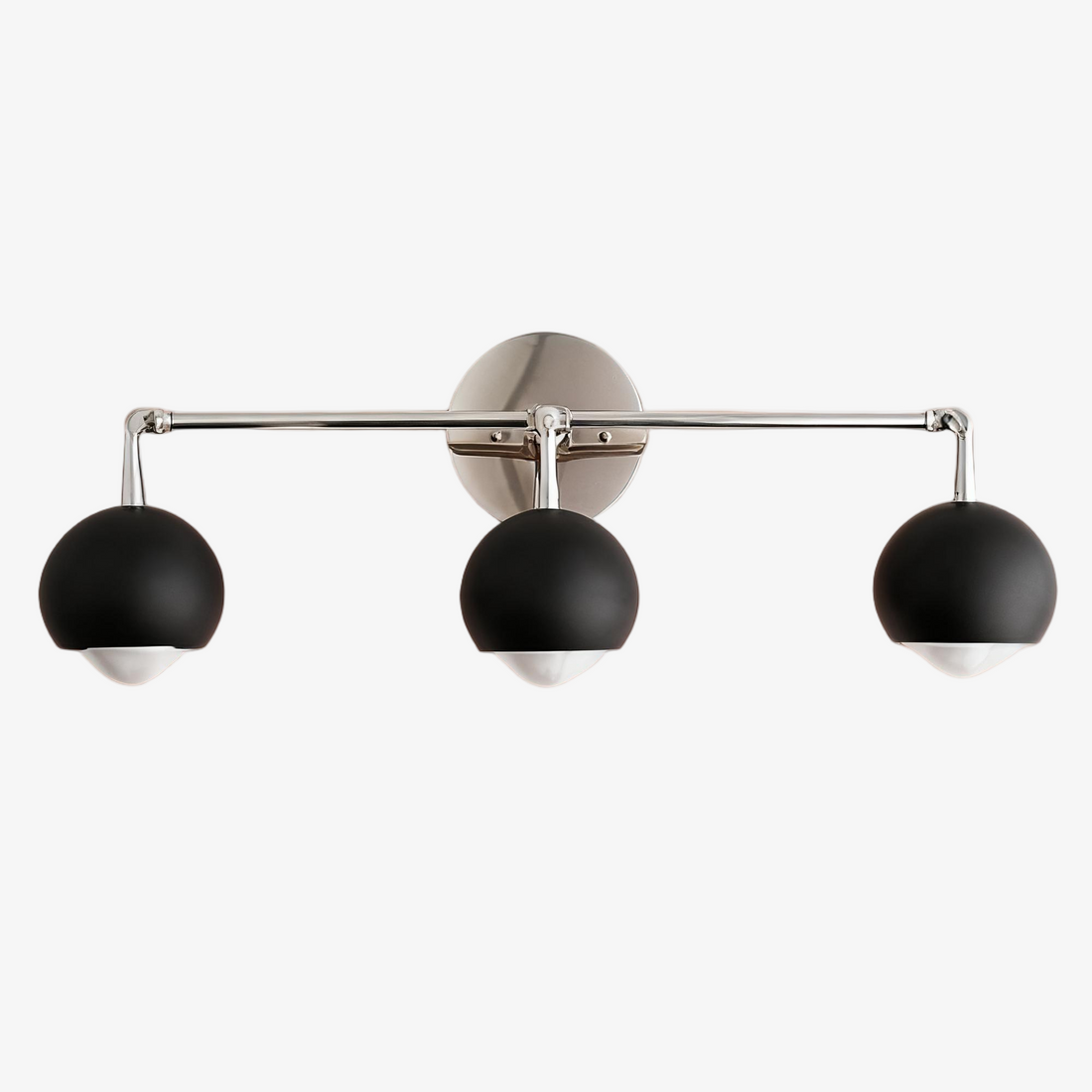 Metio Dome Decorative Vanity Light - Classic Orb Shade Bathroom Wall Lamp