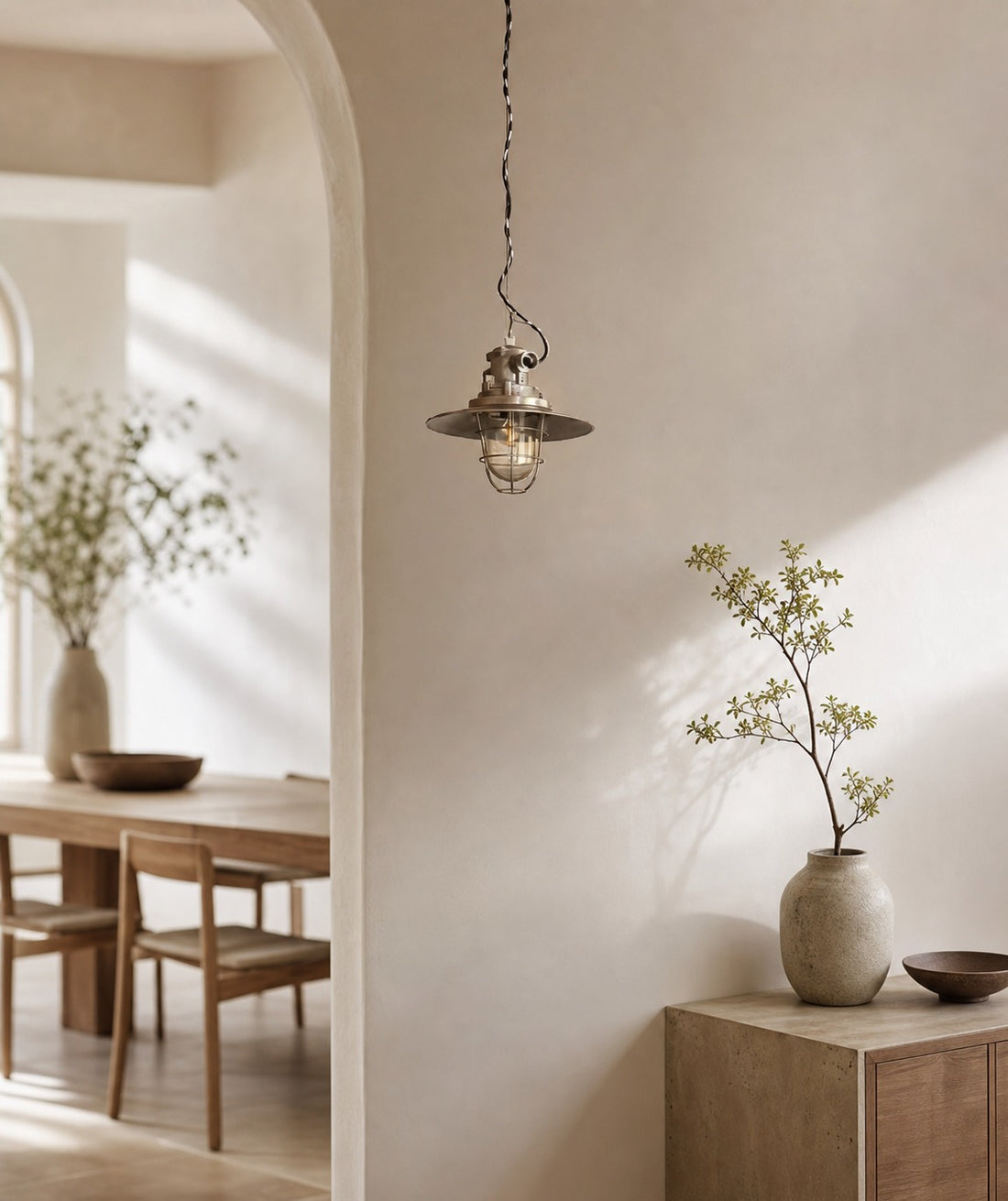 Bulkhead Cage Pendant Light