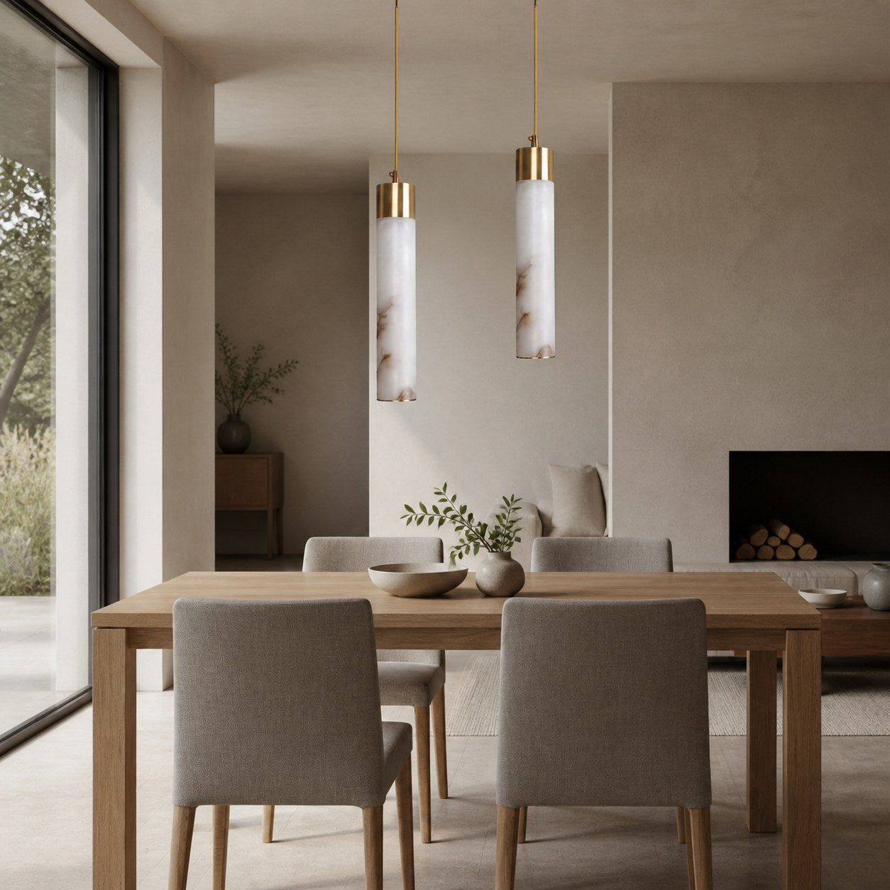 Gloforma Minimalist Pendant Light – Elegant Hanging Lamp for Home and Hospitality