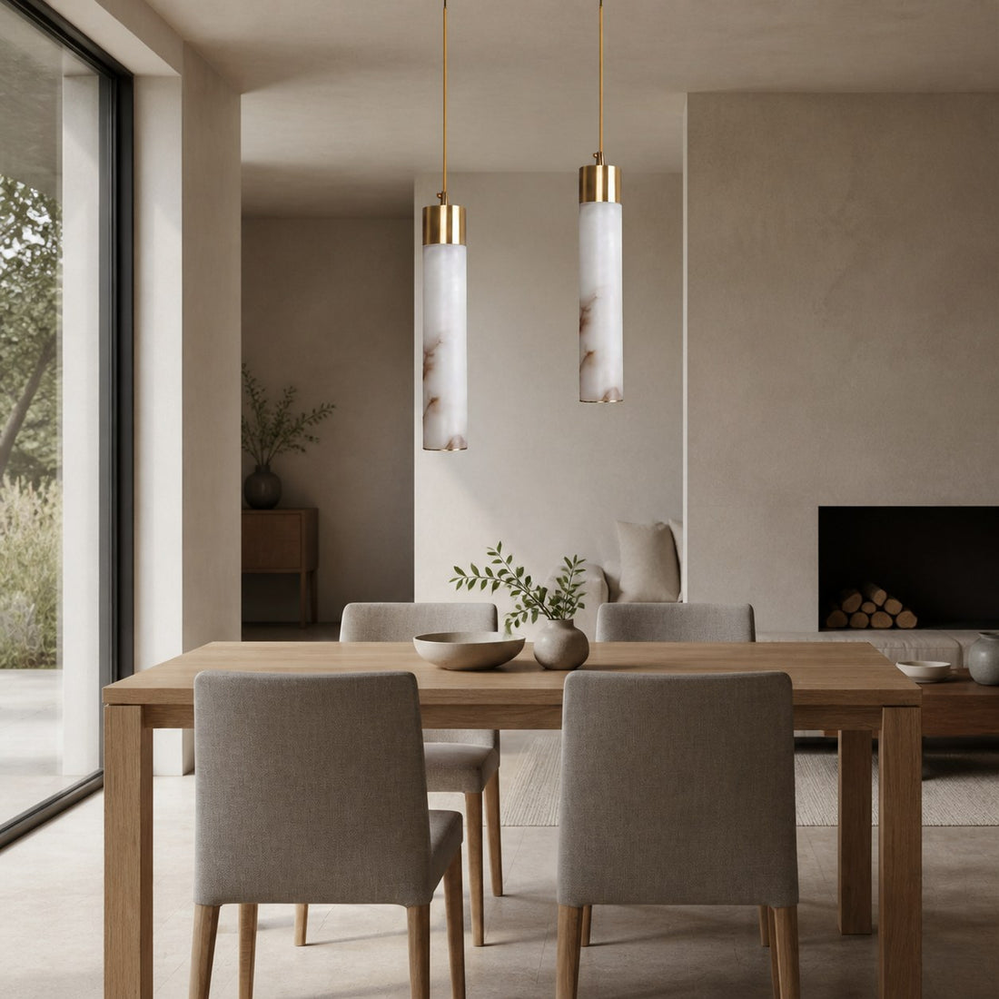 Gloforma Minimalist Pendant Light – Elegant Hanging Lamp for Home and Hospitality