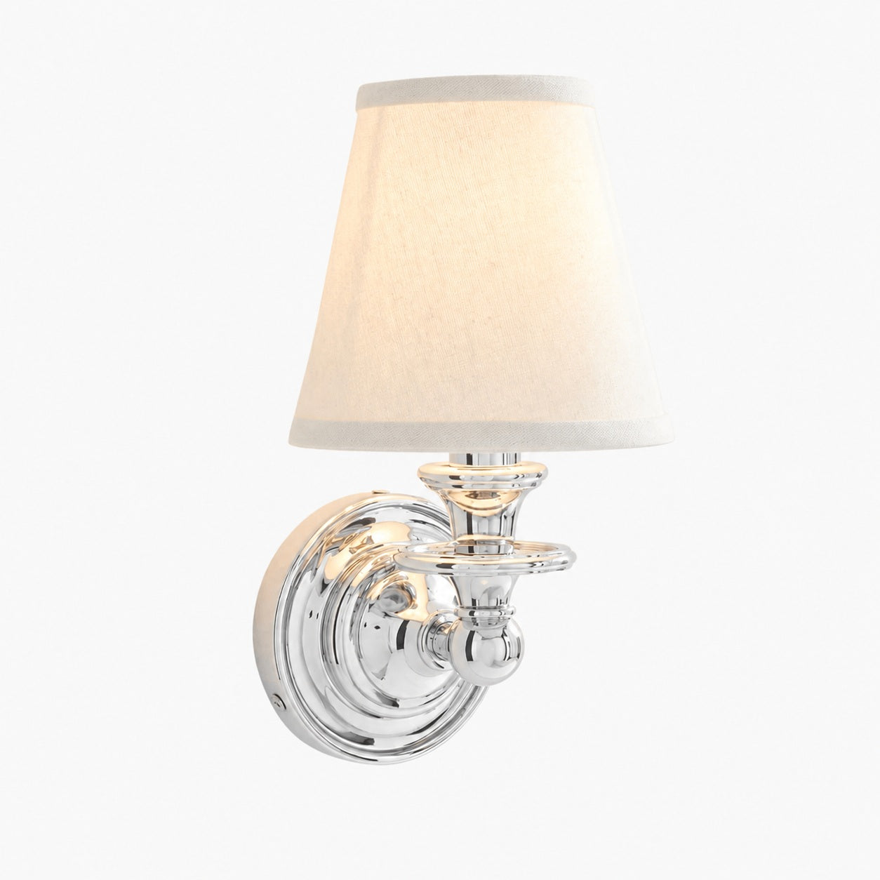 Kalvora Fabric Shade Wall Sconce - Stylish Accent Lighting for Bedroom & Hallway