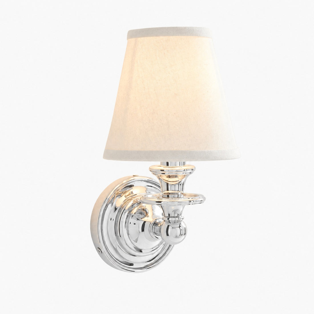 Kalvora Fabric Shade Wall Sconce - Stylish Accent Lighting for Bedroom & Hallway