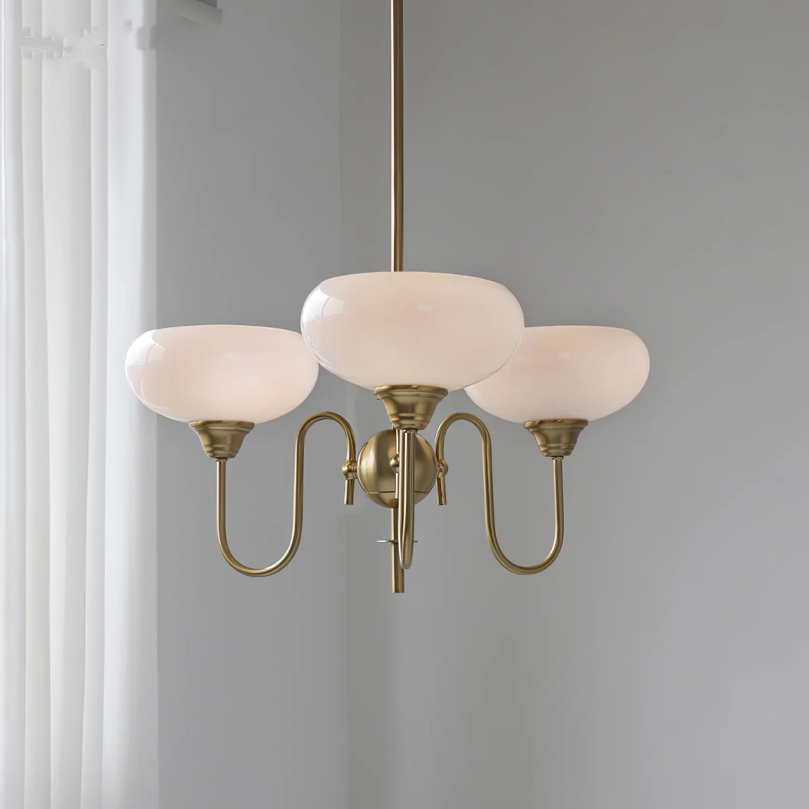 Minimalist Style Persimmon Chandelier