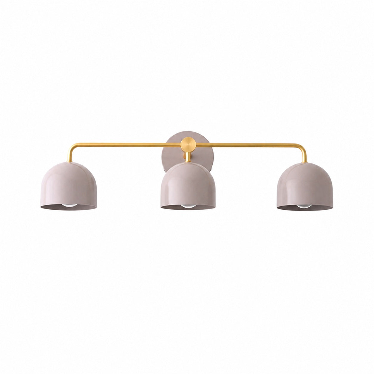 Metio Dome Farmhouse Vanity Wall Light Colorful Metal Sconce