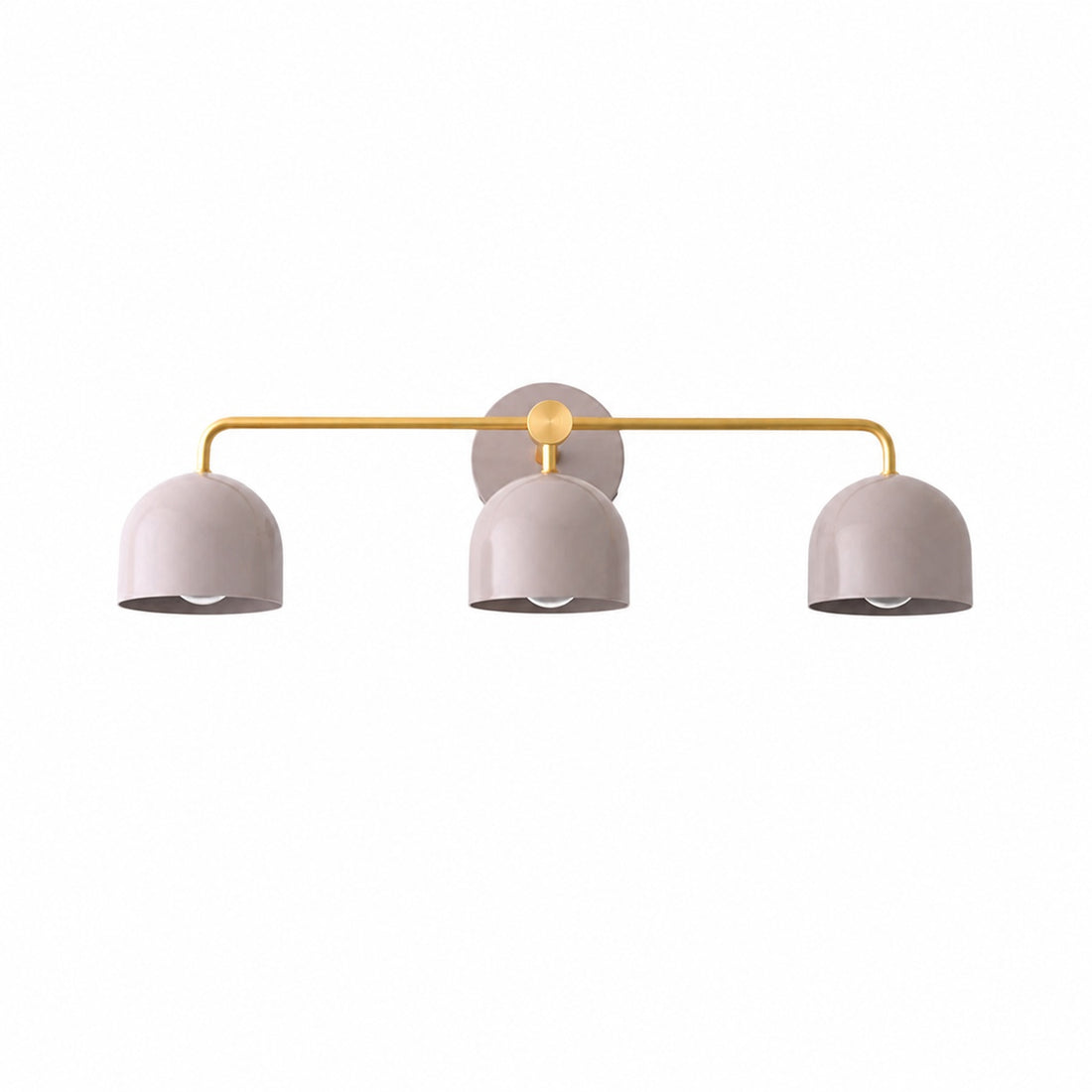 Metio Dome Farmhouse Vanity Wall Light Colorful Metal Sconce