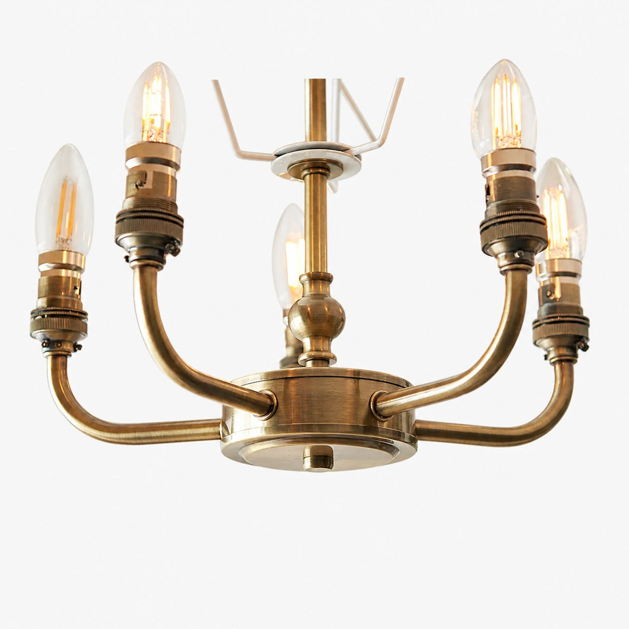 Zevatik Pendant Lamp with Linen Shade – Classic Multi-Light Design for Dining and Living