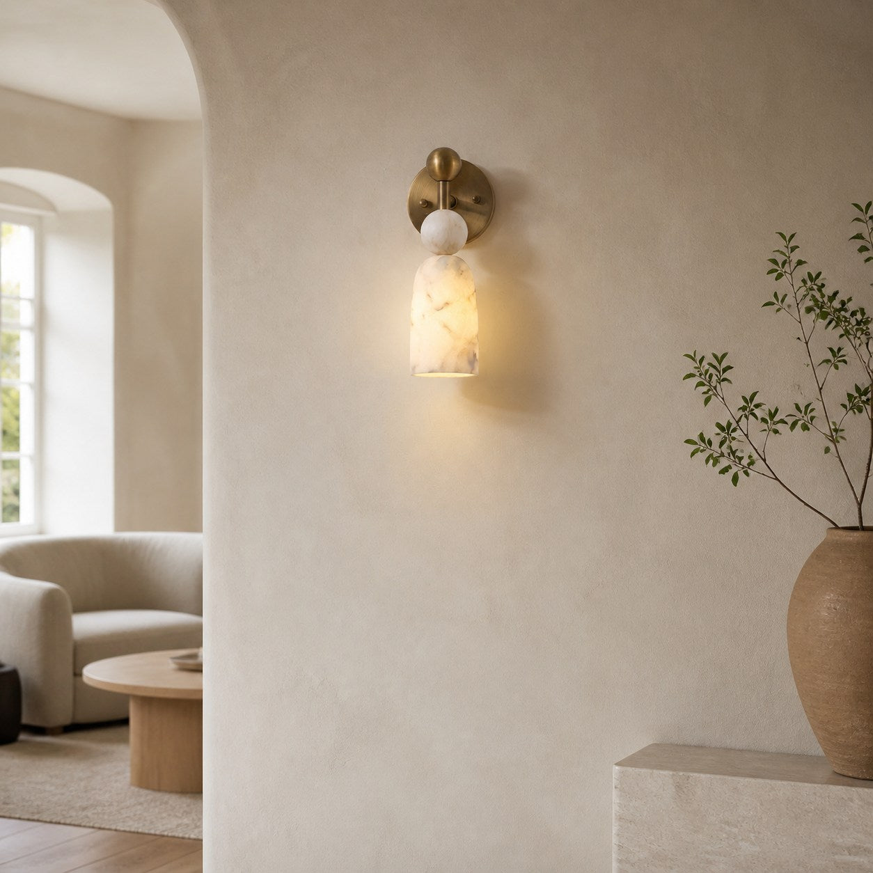 Minimalist Wall Lamp Modern Linear Sconce Light for Bedroom Hallway