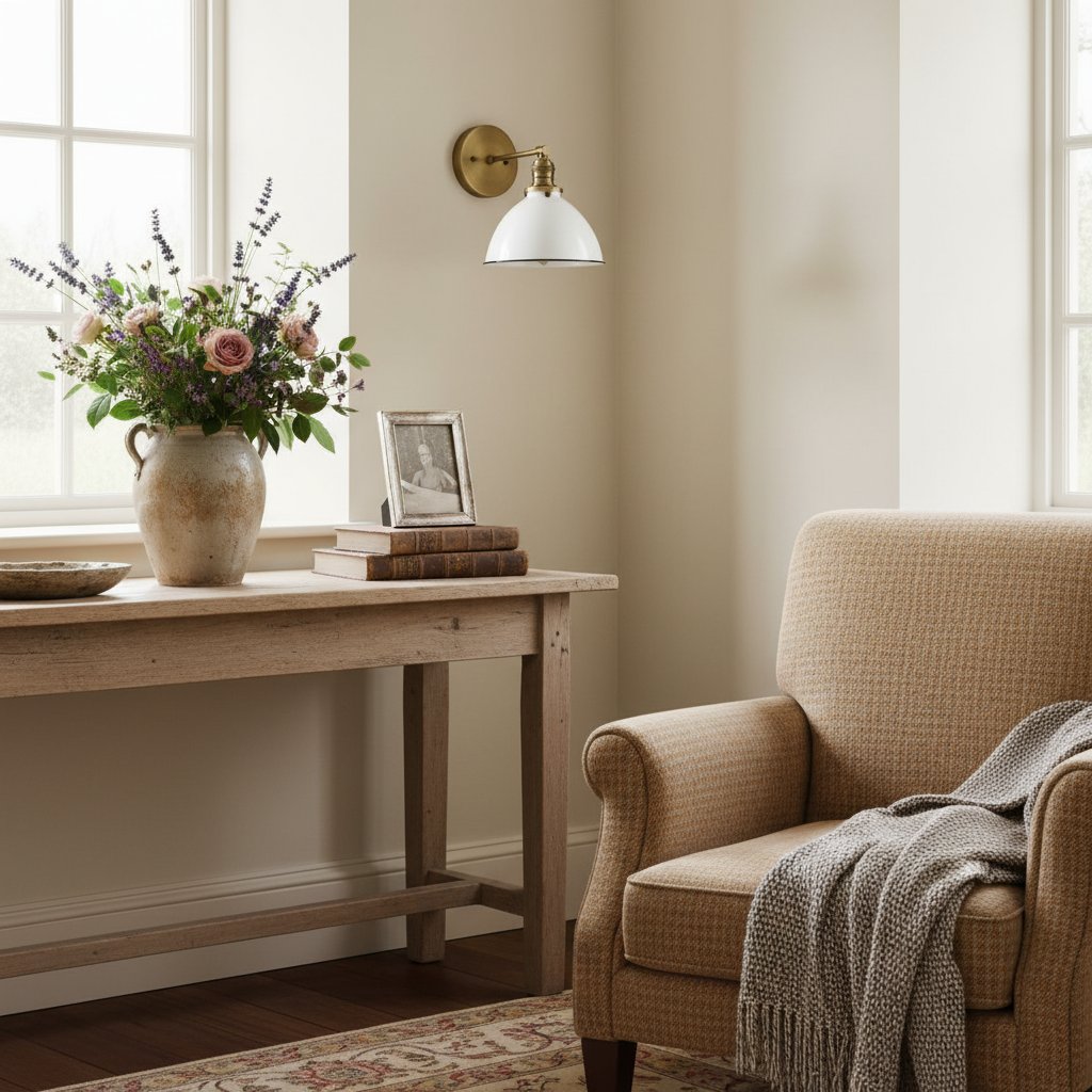 Conique Metal Contemporary Wall Light – Durable Metal Sconce for Bathroom or Hallway