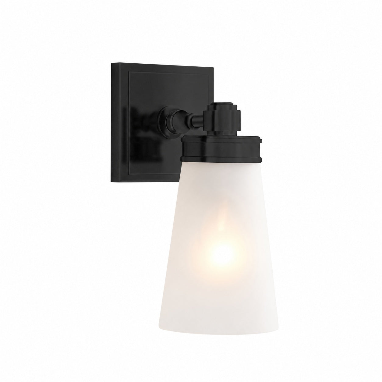 Derlina Wall Sconce Light - Zinc Alloy with Glass Shade in Modern Finishes