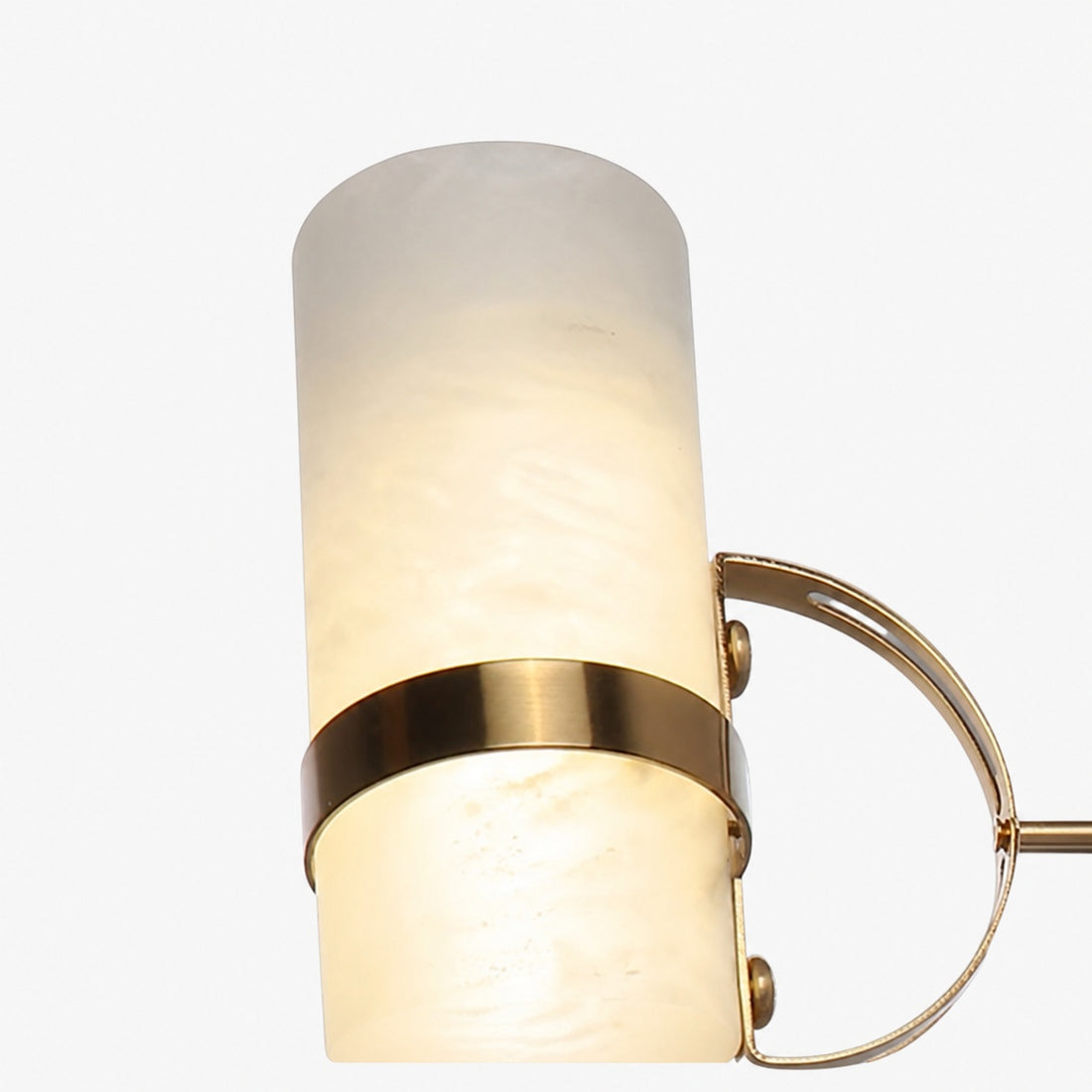 Mini Cylindrical Alabaster Pendant Light