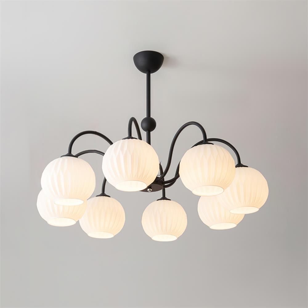 Spherical Bud Chandelier