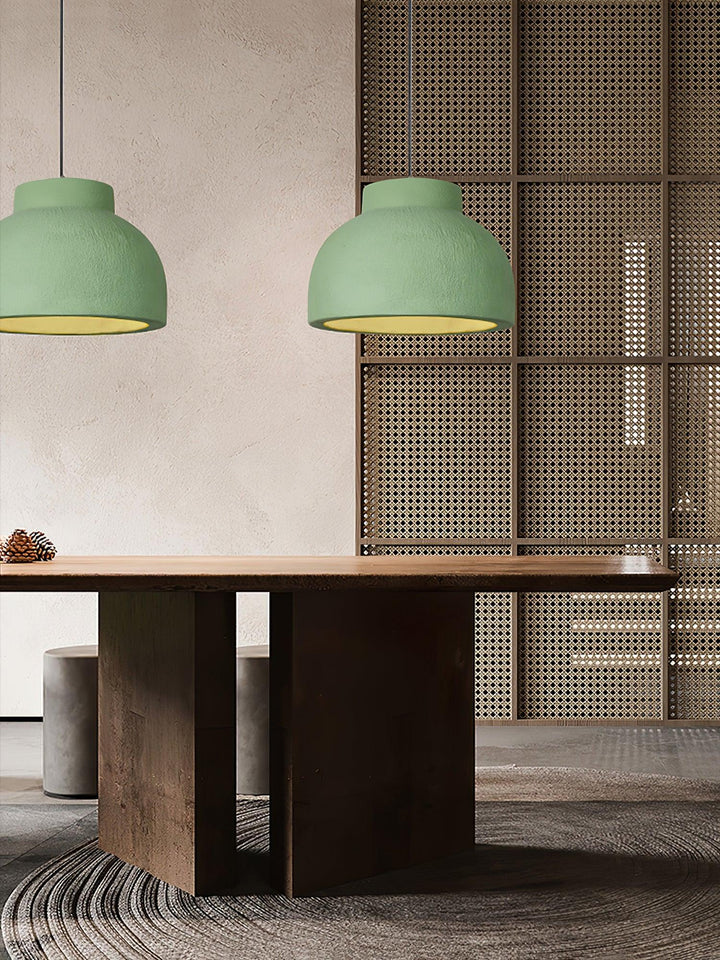 Matte Texture Wabi Sabi Pendant Light