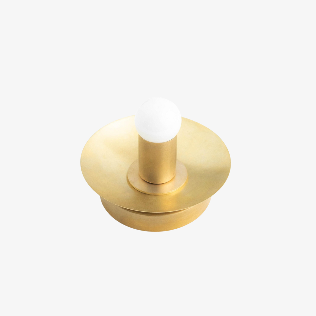 Radiro Globe Geometric Metal Sconce – Transitional Style Accent Light for Bathrooms