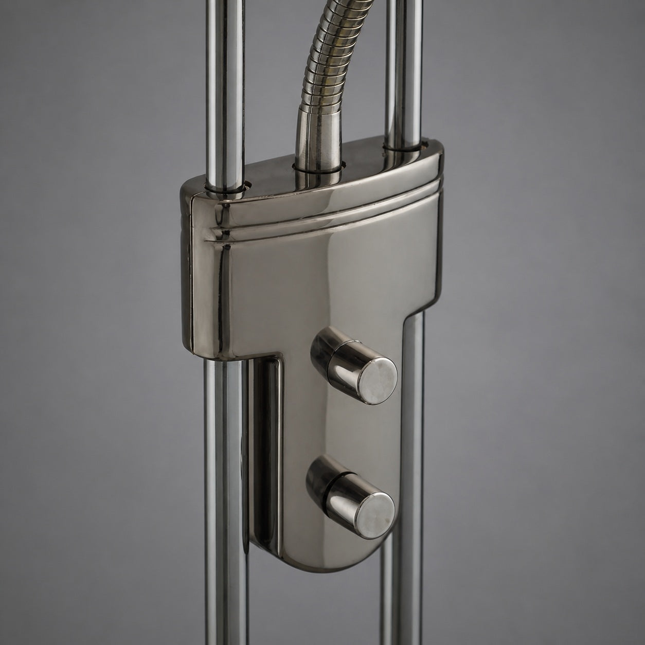 Linexis Art Deco Metal & Opal Glass Floor Lamp – Dual-Light Design for Modern Interiors