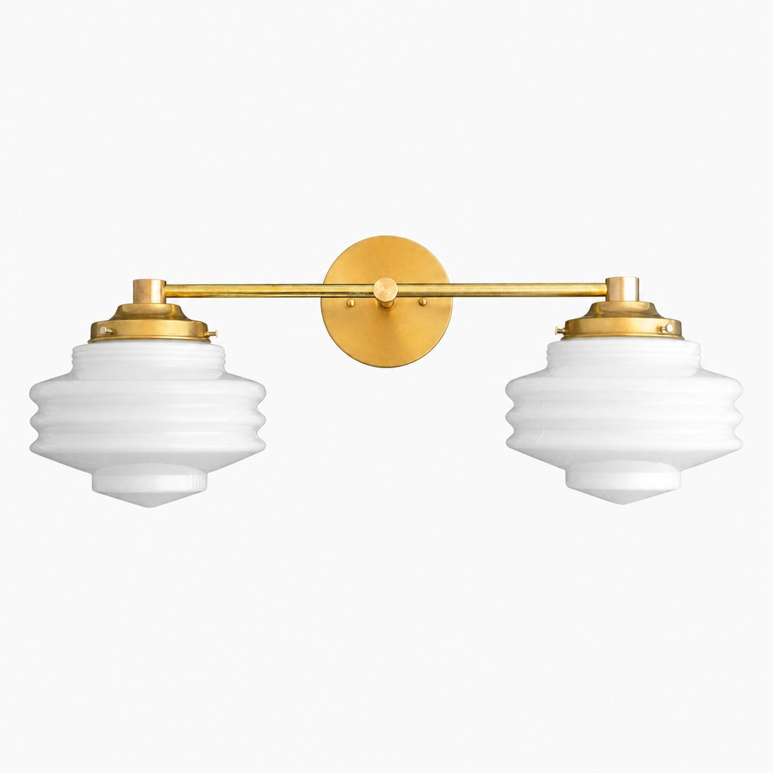 Geotower Glass Modern Wall Sconce - Glass Globe Light - Elegant Home Fixture
