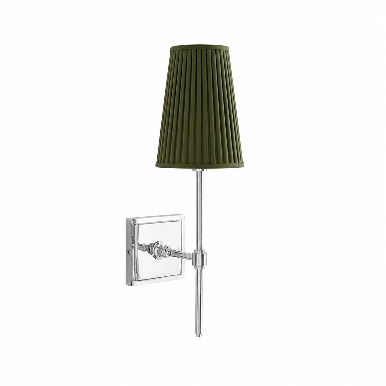 Derlina White Linen Shades Wall Lamp – Retro Metal Multi-Head Lighting Fixture