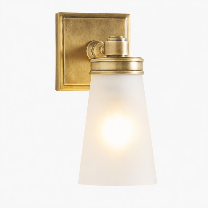 Derlina Wall Sconce Light - Zinc Alloy with Glass Shade in Modern Finishes