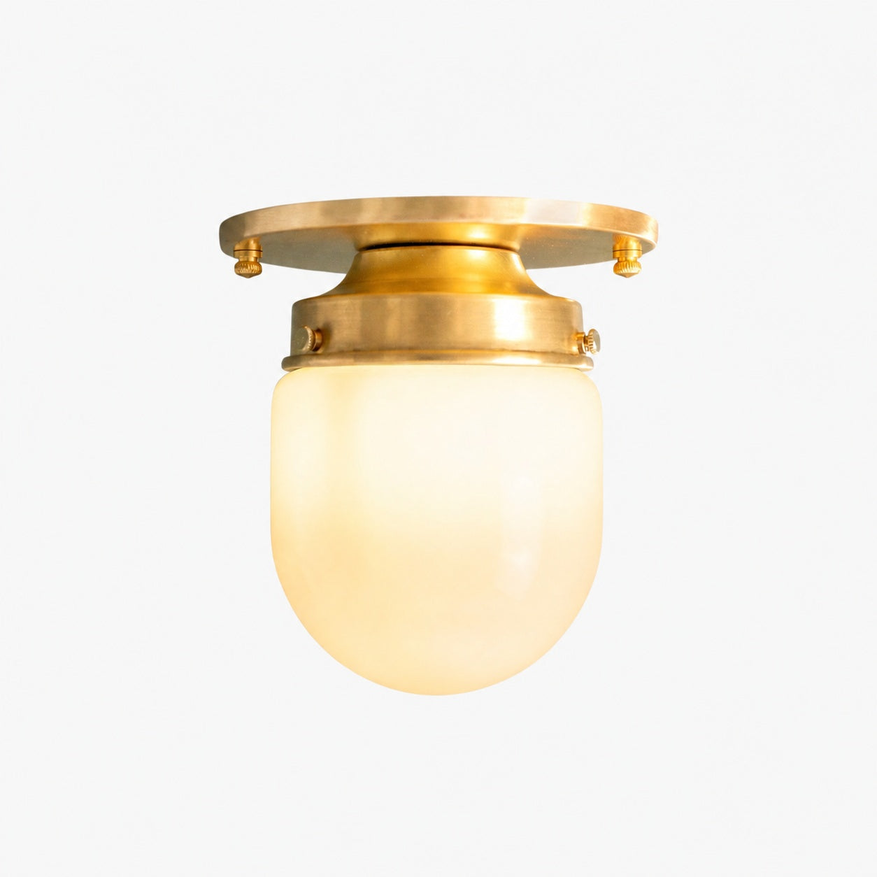 Bullet-shaped Spherical Ceiling Lamp