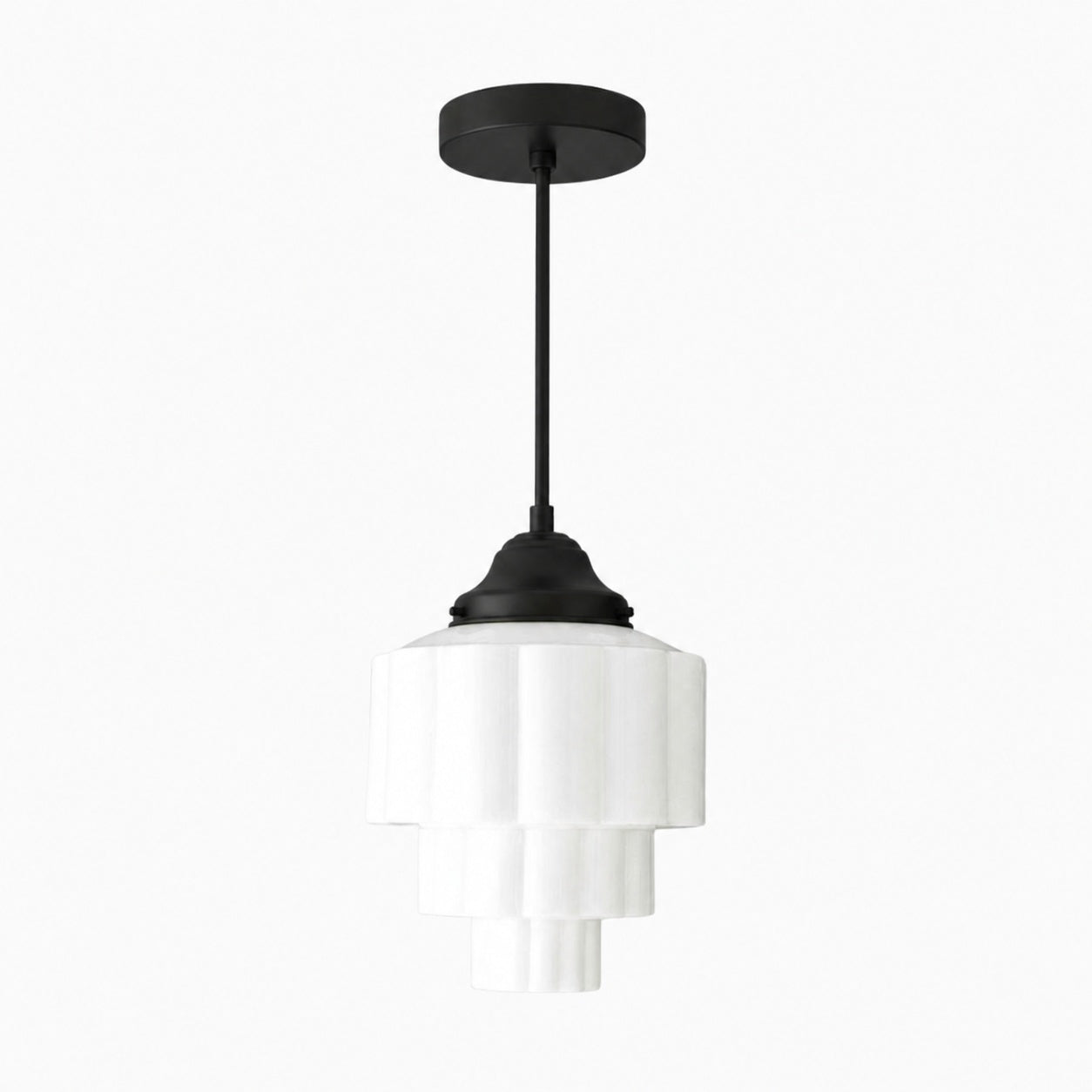 Geotower Glass Pendant Light - Elegant Home Lighting