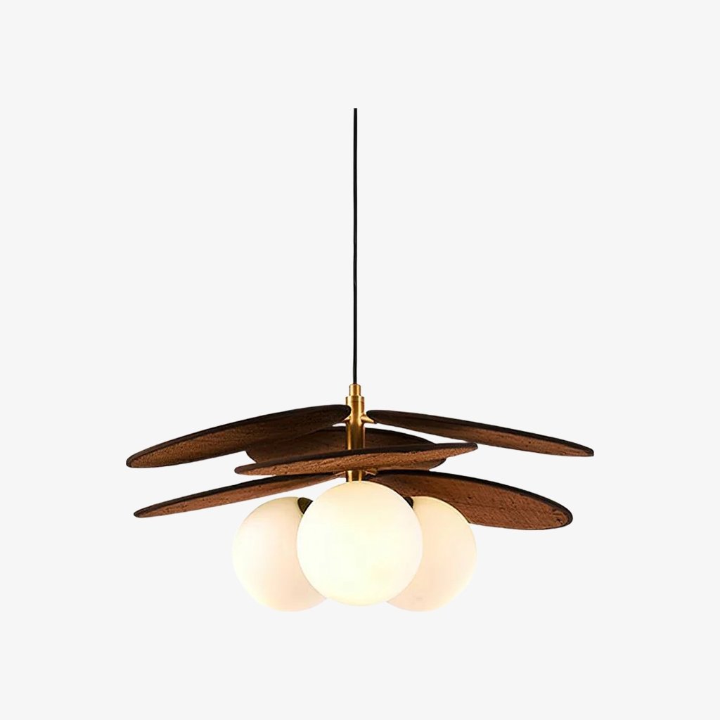 Orrise Artistic Layered Petal Pendant Light - Natural Inspired Lamp for Entryway and Bedroom