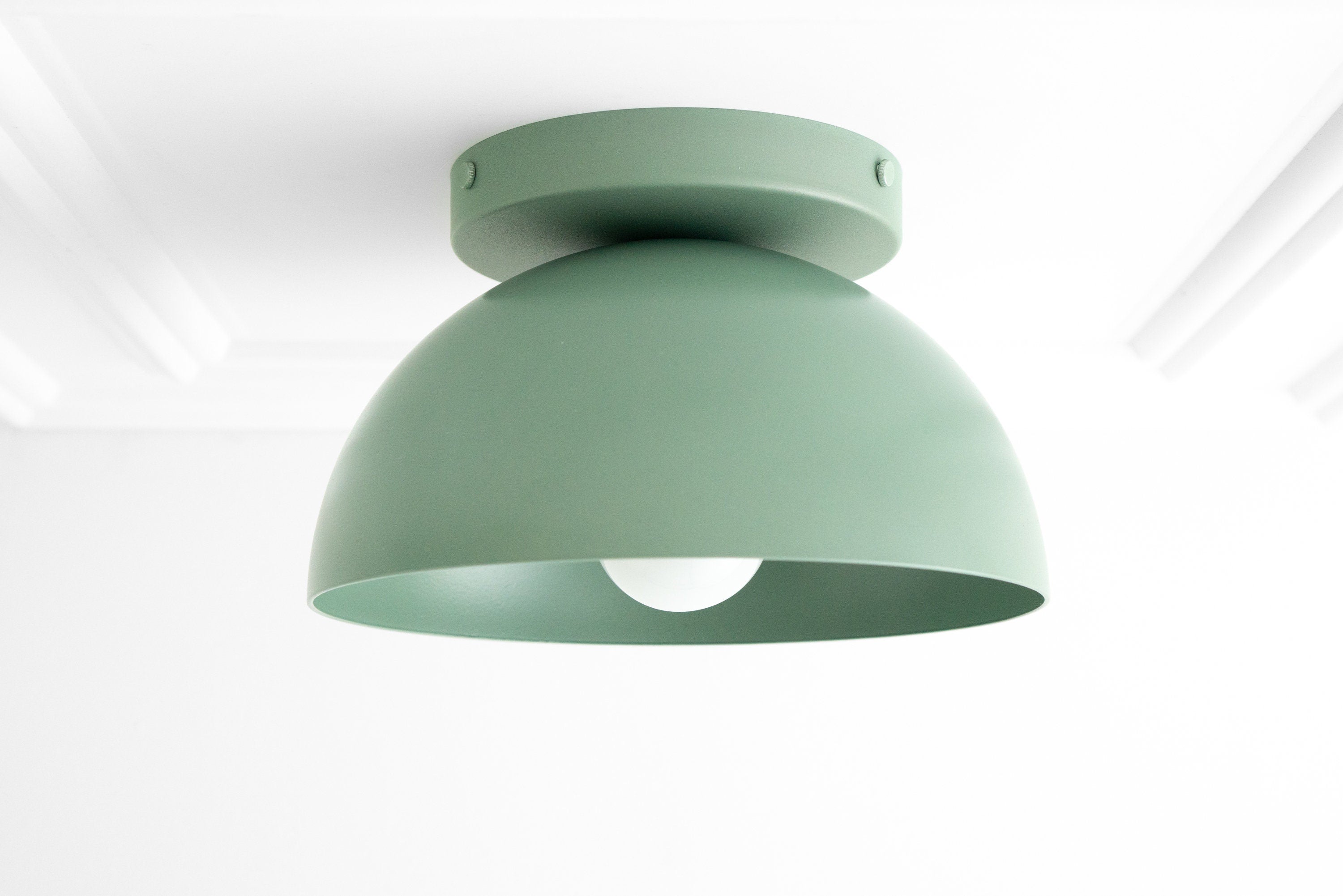 Metio Dome Colorful Minimalist Ceiling Light - Home Decor Highlight