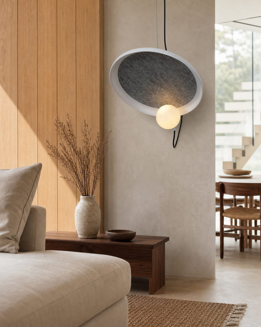 Acoustic Disc Pendant Lamp