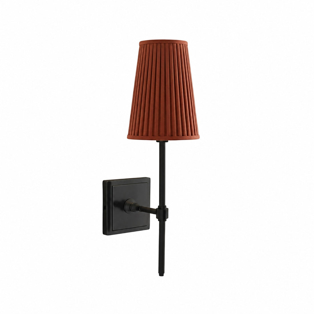 Derlina White Linen Shades Wall Lamp – Retro Metal Multi-Head Lighting Fixture