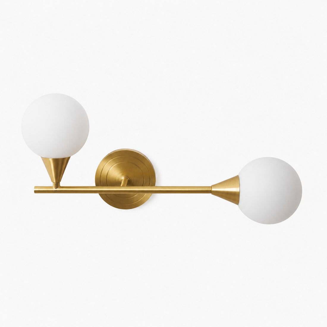 Holten Brass Armed Sconce