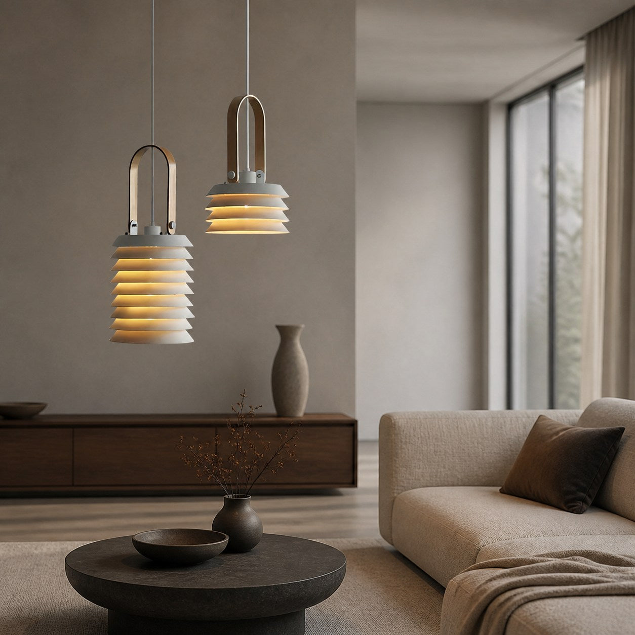 Minimalist Lantern Pendant Lamp
