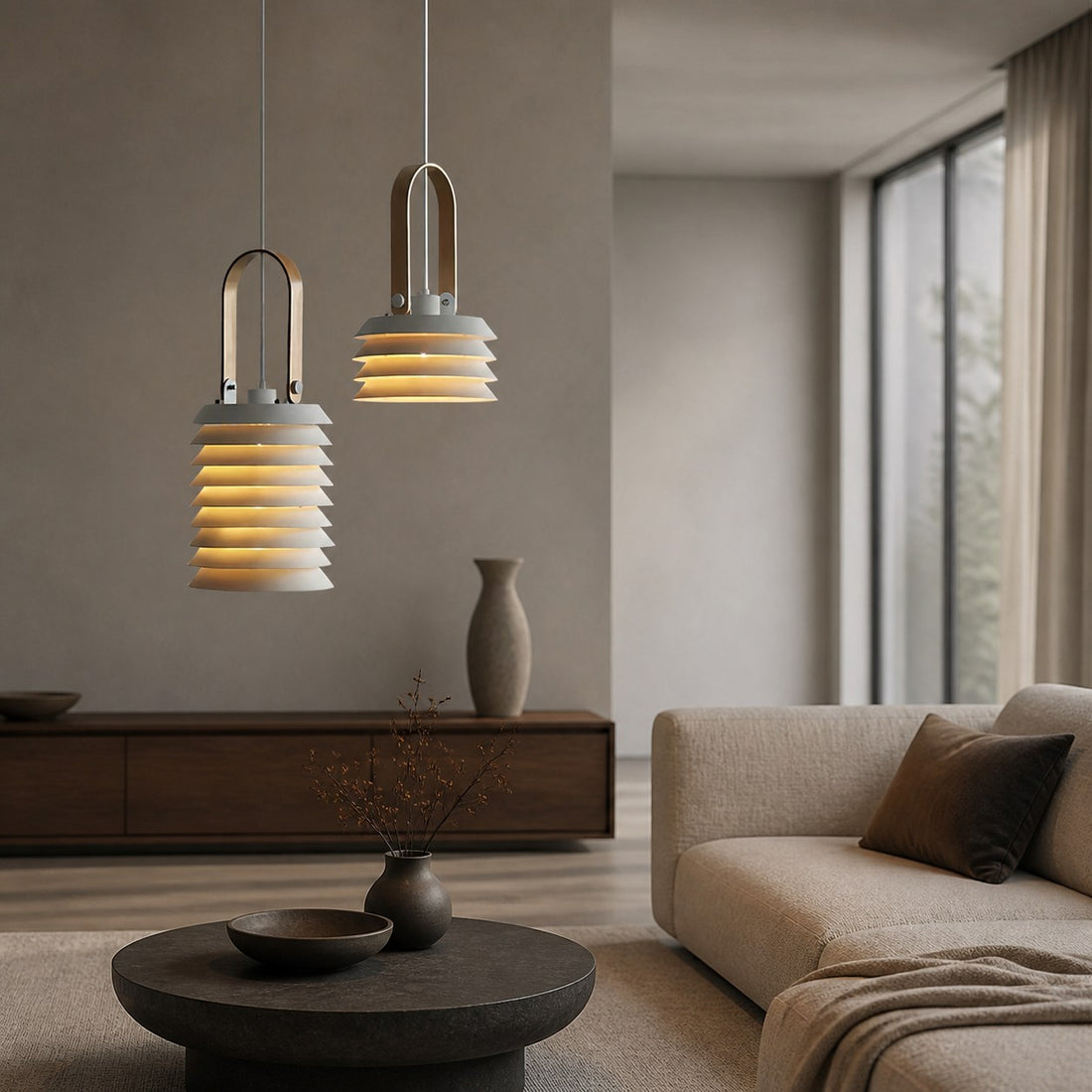 Minimalist Lantern Pendant Lamp