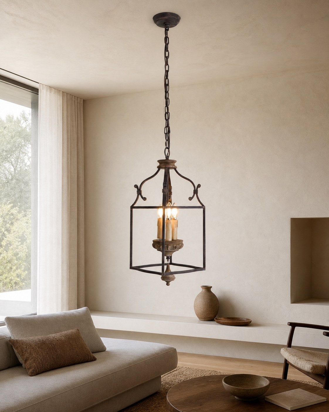 Traditional Birdcage Chandelier