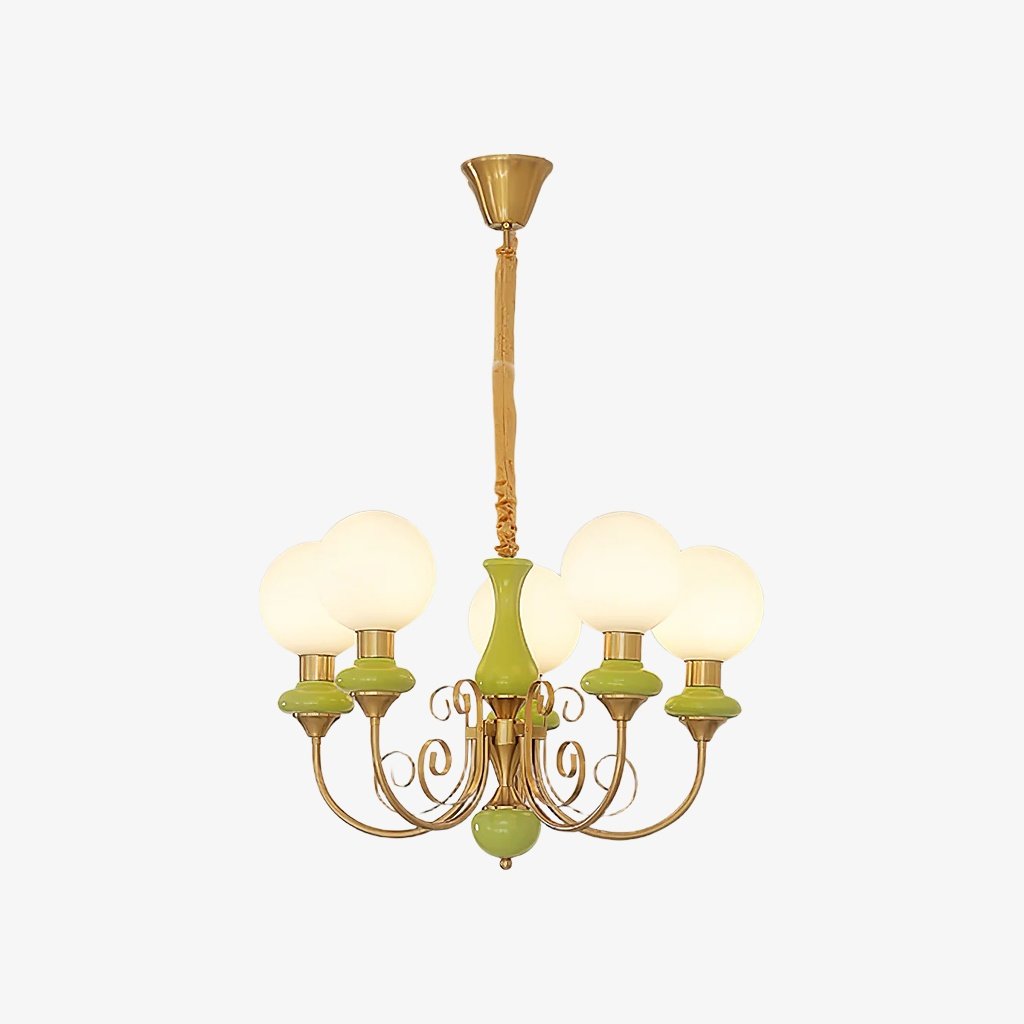 Radiara Chandelier - Layered Stone Disc Design Modern Luxury Style for Dining Room and Living Area