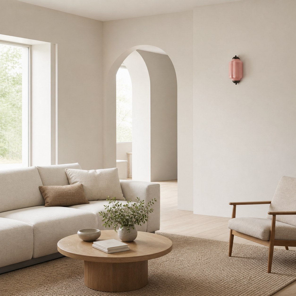 Eloise Brass Wall Sconce – Elegant Milk Glass Vintage Lighting