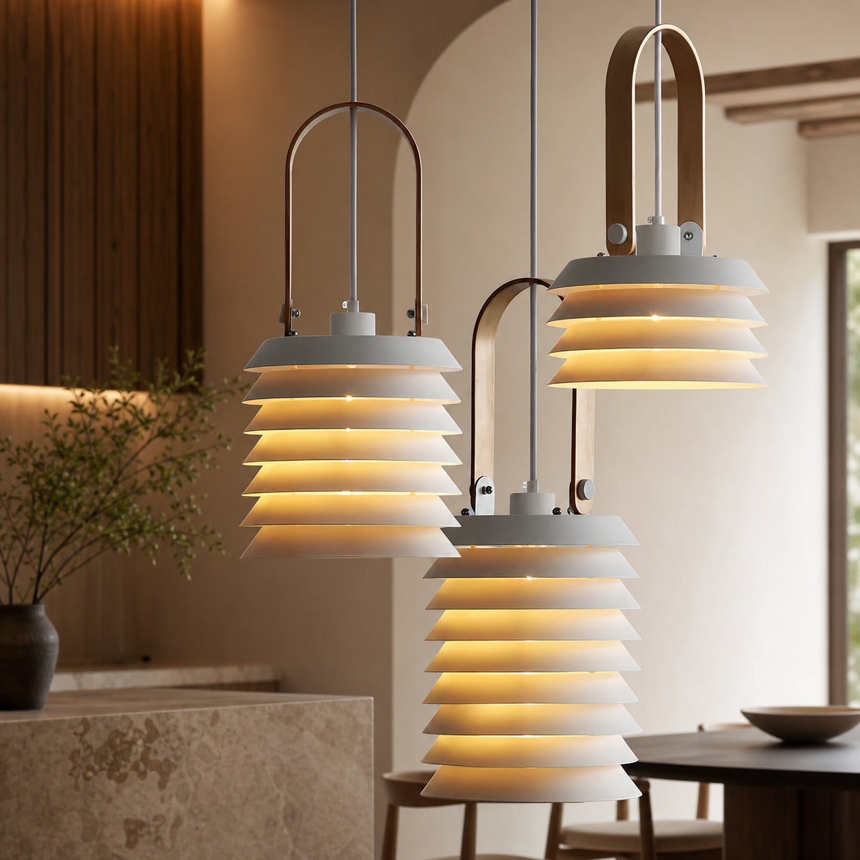 Minimalist Lantern Pendant Lamp