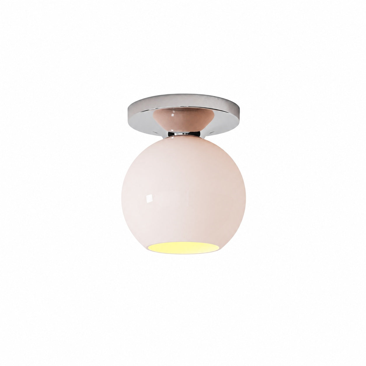 Selvion Modern Globe Pendant Light - Damp-Rated Bathroom Lighting - Luxe Glass Shade