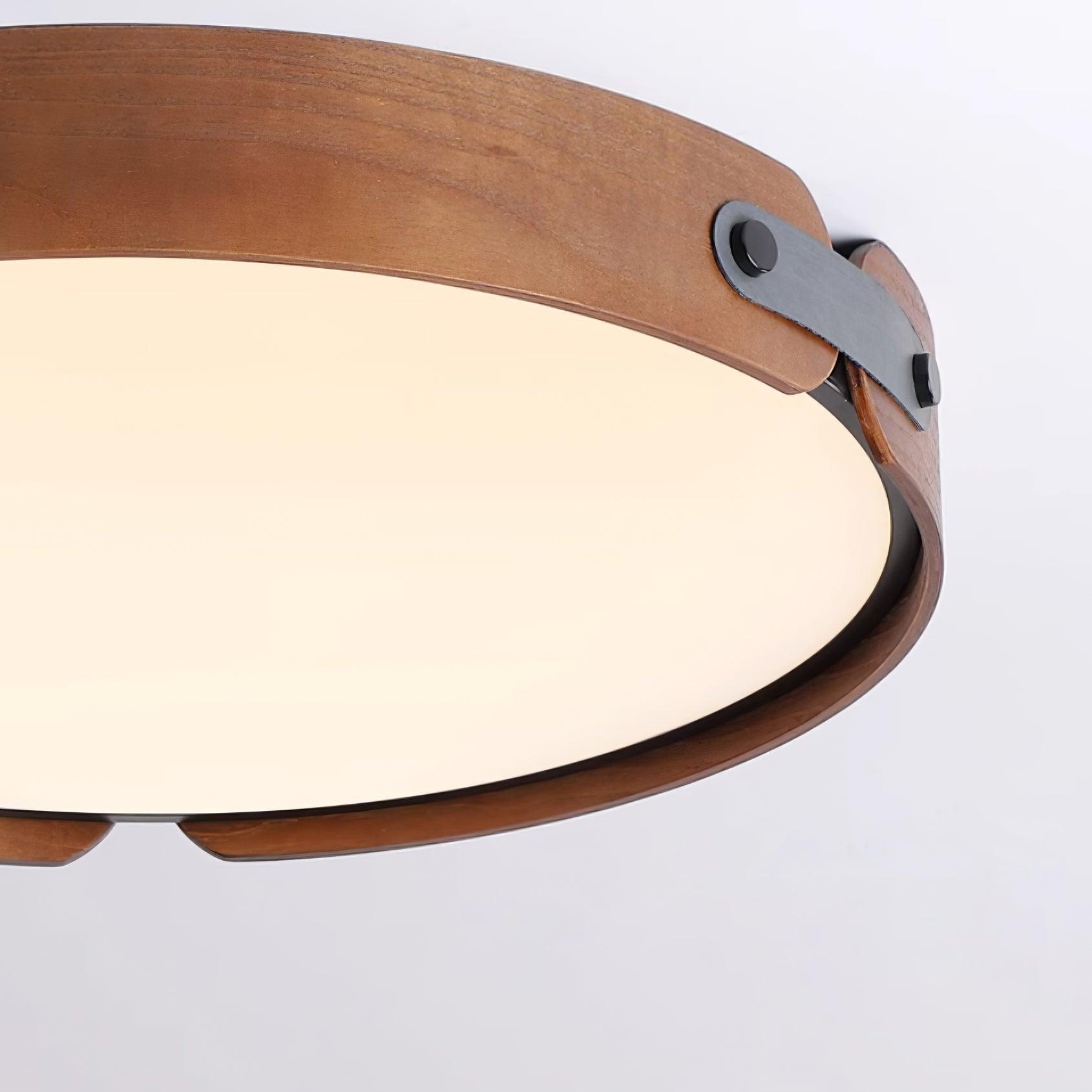 Drum Design Flush Mount Lighting