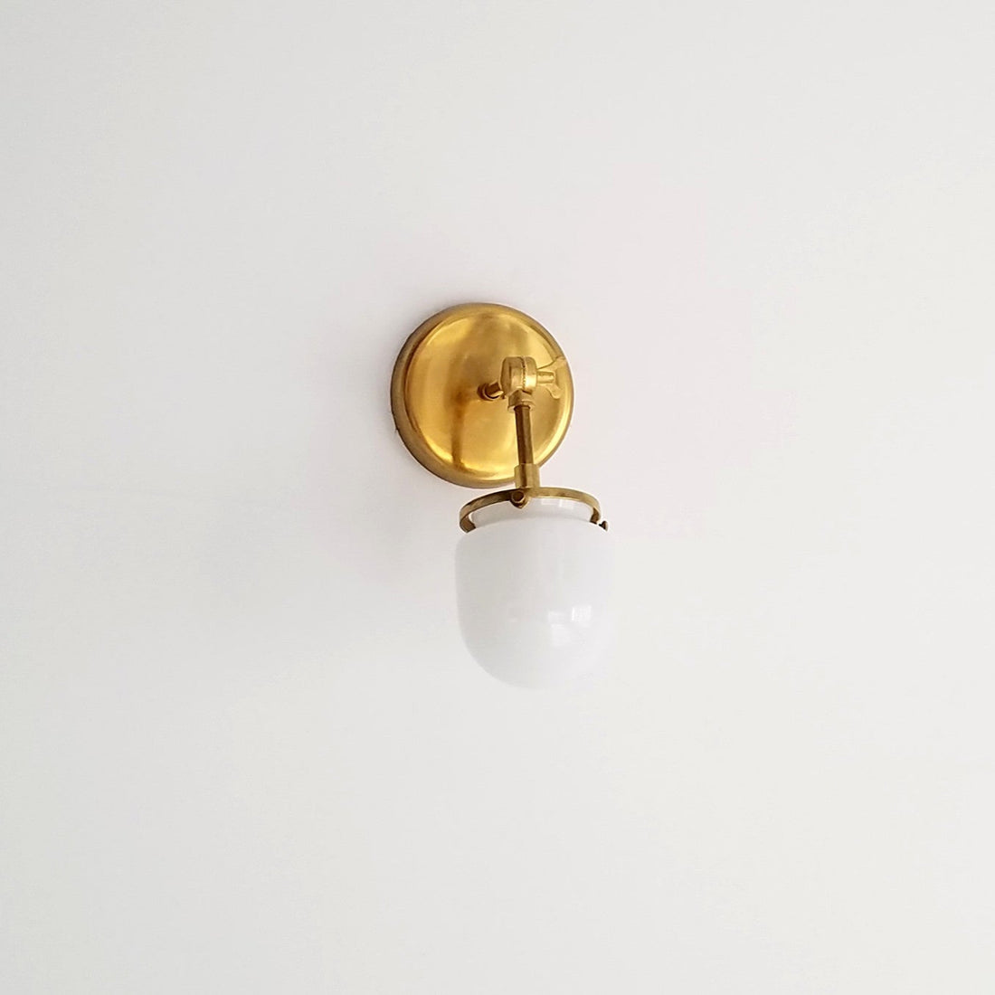 Nautical Metal & Glass Versatile Articulating Wall Lamp
