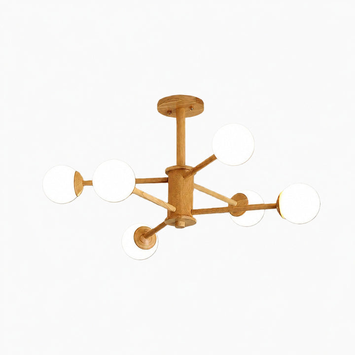 Orrise Molecular Design Ceiling Lamp - Artistic Branch Lighting Chandelier for Home Spaces